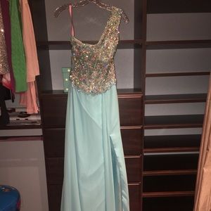 NEW one shoulder prom dress!!